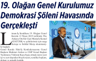 19. Genel Kurulumuzdan…
